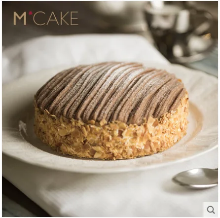 mcake 朗姆醇栗栗蓉蛋糕 2磅 （个） - 玖梧精选