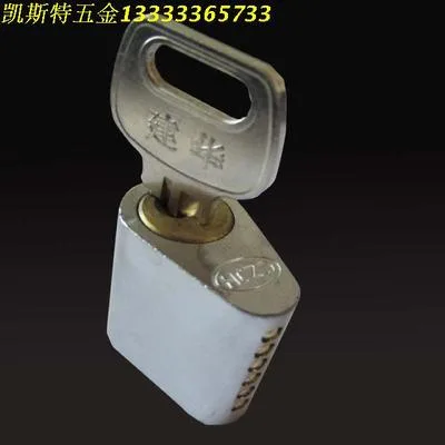 凯斯特管道井通开锁芯35-45mm 通用型 带钥匙 拉丝不锈钢（个） - 玖梧精选