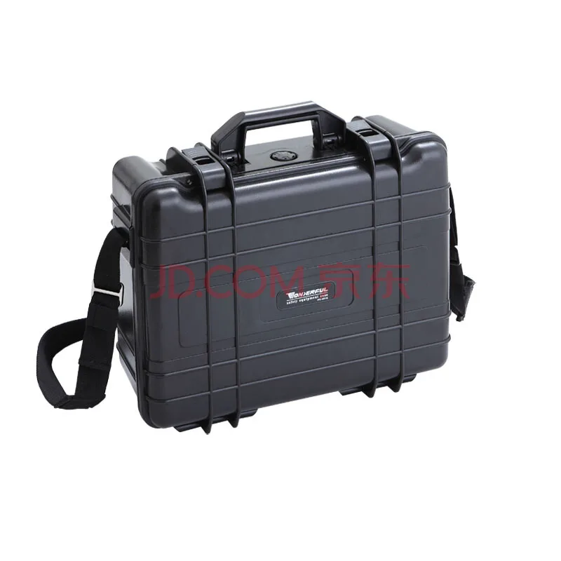万得福PC-4016 塑料安全箱黑色 标配海棉（个） - 玖梧精选