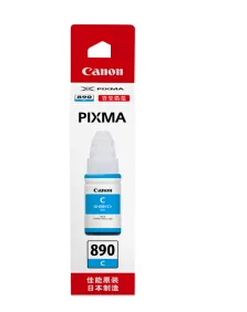 佳能（Canon）GI-890 C青色墨水瓶(适用G3810/G3800/G2800/G2810)（只） - 佳能