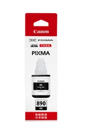 佳能（Canon）GI-890 BK黑色墨水瓶(适用G3810/G3800/G2800/G2810)（只） - 佳能