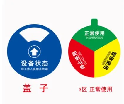设备状态标识牌10*10cm（个） - 玖梧精选