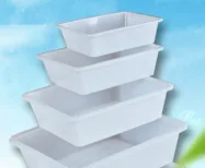 白色收纳筐19*14*4cm（个） - 玖梧精选