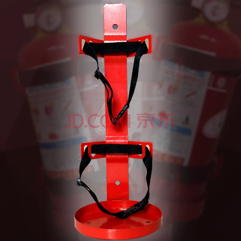 灭火器托盘灭火器箱固定支架壁挂式3-4KG（个） - 玖梧精选