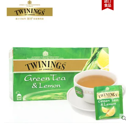 Twinings 川宁柠檬绿茶 （盒） - 玖梧精选