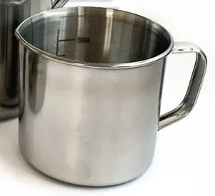 罗本德不锈钢烧杯500ml（个） - 玖梧精选