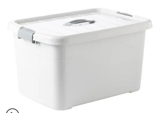 爱象特大号收纳箱透明手提AX7790170L，长72*宽53*高44cm（个） - 玖梧精选
