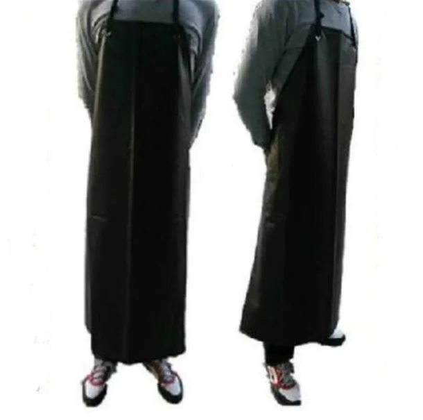 JW 黑色加绒皮围裙 长120cm宽85cm（件） - 玖梧精选