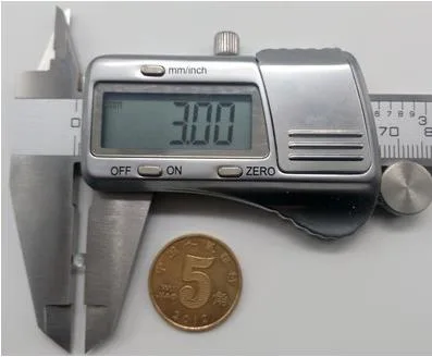 天诚 精密3.0mm实心无色透明玻璃珠2000颗（包） - 玖梧精选