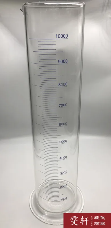 建湖雯轩硼硅玻璃量筒 5000ml（个） - 玖梧精选
