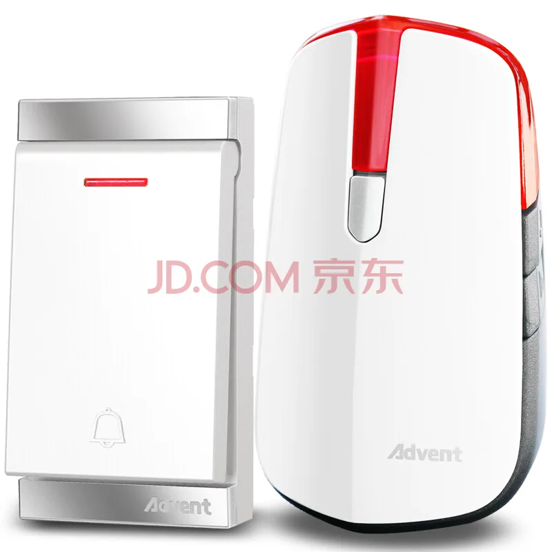 海得曼FA-681P门铃不用电池自发电无线门铃防水家用呼叫器（个） - 玖梧精选