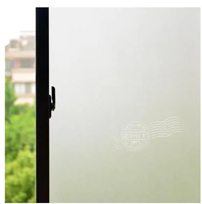 忆美特 白磨砂窗花贴膜防透防晒隔热宽90cm长100cm（张） - 玖梧精选