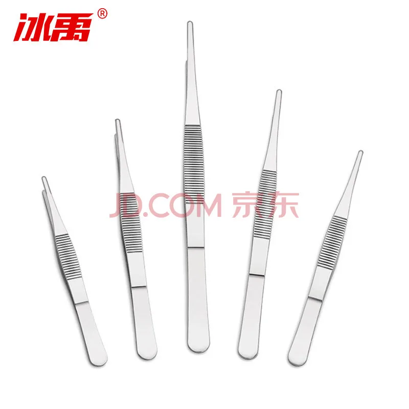冰禹精工加厚CR 14cm医用镊子BY-2310（组） - 冰禹