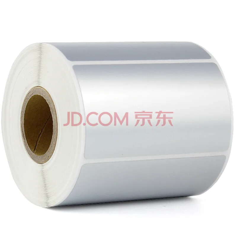 欣悦不干胶哑银打印纸60mm*40mm*1000张（卷） - 玖梧精选