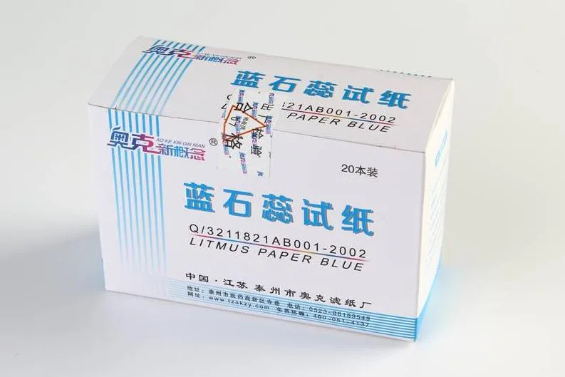 奥克 蓝色石蕊试纸80张*20本（盒） - 玖梧精选