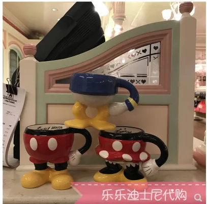 米奇米妮身体造型陶瓷杯 （个） - 玖梧精选