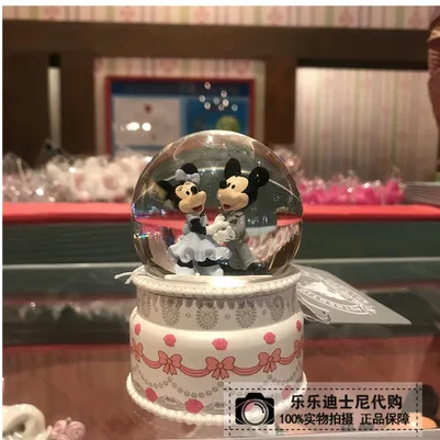 米奇米妮结婚水晶球 （个） - 玖梧精选