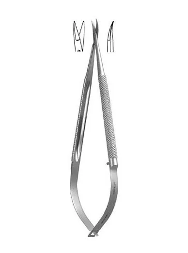 金钟 WA1020弯头125mm刃长9mm显微剪（把） - 金钟
