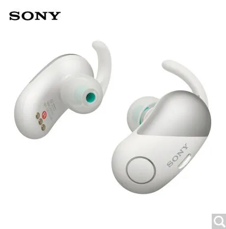 索尼 WF-SP700N无线降噪蓝牙运动耳机白色（副） - 玖梧精选