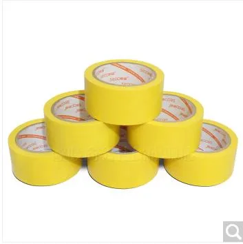 欧唛（oumai） 警示胶带黄色48mm*22m（卷） - 玖梧精选