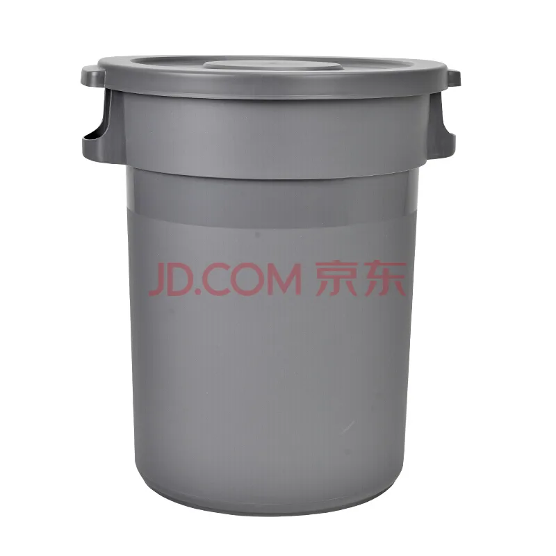 舒蔻加厚圆形大号垃圾桶80L不带轮子（个） - 玖梧精选