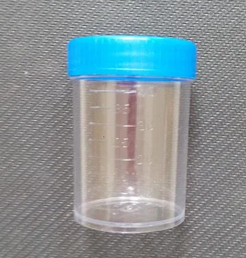 国产 尿杯 40ml 螺旋盖带刻度(50个/袋，20袋/箱)（个） - 玖梧精选