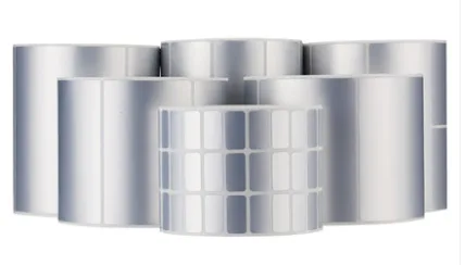 亚银PET条码标签纸60*7mm（卷）2000张/卷 - 国产