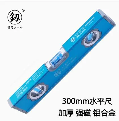 釰 蓝泡强磁铝合金300mm水平尺FO-8861（把） - 玖梧精选
