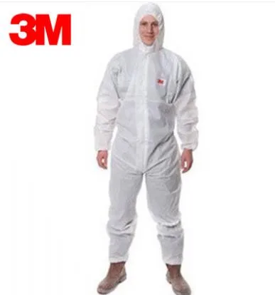 3M-4515白色带帽连体防护服（件） - 美国3M