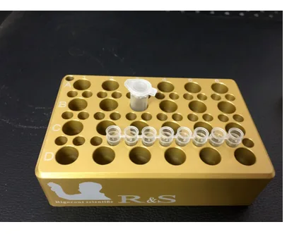 RSPCR试剂冰盒冷冻铝模块混合孔金色（个） - 玖梧精选