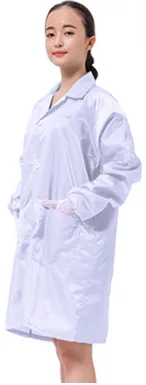 防静电实验服XXL（件）条纹白大褂 不含帽 - 玖梧精选