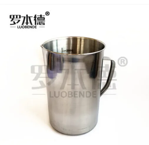 2000ml 不锈钢烧杯 （个） - 玖梧精选