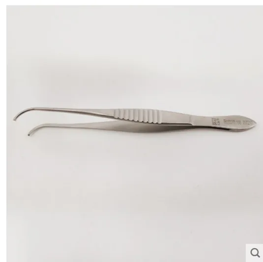新华医用不锈钢眼用镊弯头10cm（个） - 玖梧精选