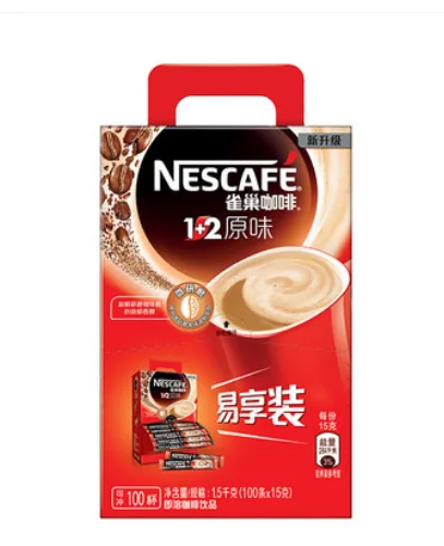 雀巢咖啡1+2微研磨原味（盒） - 玖梧精选
