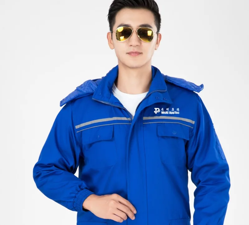 切锐地工作服套装男定制加油站工作服冬装棉衣（件） - 玖梧精选
