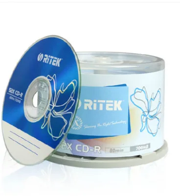 铼德 ARITA 光盘 CD-R 52X 700M 50片/筒（筒） - 玖梧精选