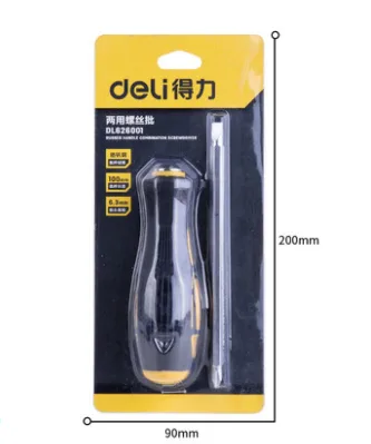 得力螺丝刀DL626001（个） - 得力