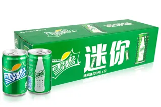 可口可乐（Coca-Cola） 雪碧 200ml*12罐（箱） - 玖梧精选