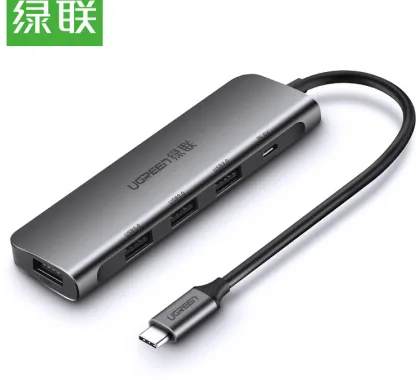 绿联Type-C分线器4口HUB扩展坞50979(个) - 玖梧精选