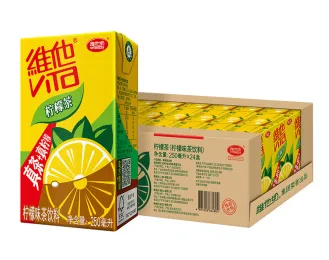 维他奶 维他柠檬茶饮料250ml*24盒 整箱装（箱） - 玖梧精选