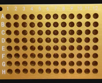 XB 1524 PCR冰盒铝低温配液模块 0.2ML/1.5ml离心管架实验24孔/1.5ML（个） - 玖梧精选