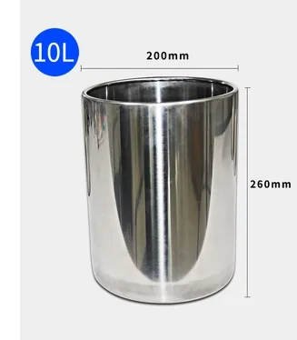 不锈钢桶 10L （个） - 玖梧精选