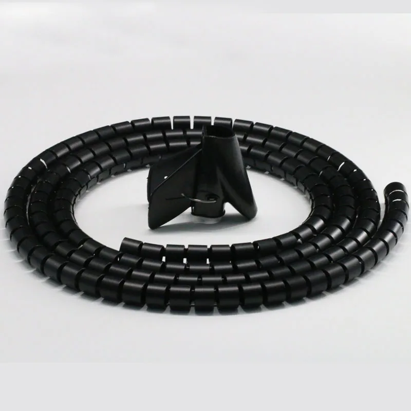 凡客电线收纳整理包线管 灰色32MM 30米（送夹子）（根） - 玖梧精选