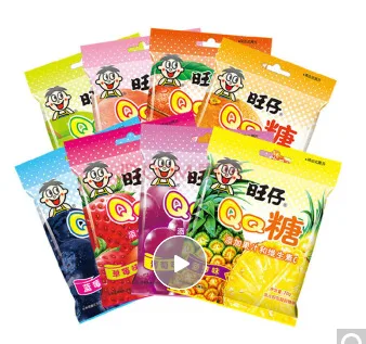 旺旺.旺仔QQ糖（袋）混合口味20g*20包/袋 - 玖梧精选