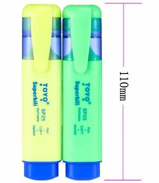 东洋-SP-25荧光笔（盒）蓝110mm - 玖梧精选