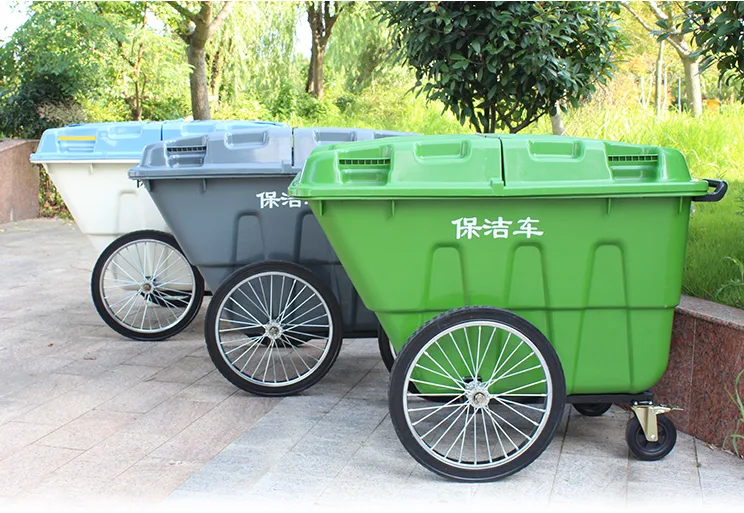 TBTPC绿色保洁车垃圾车（个）400L - 玖梧精选