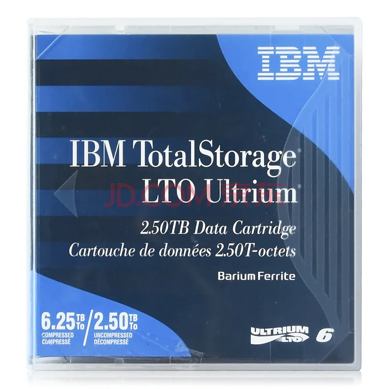联想服务器备份磁带IBM-LTO6-2.5TB-6.25TB(压缩容量) 1盘装 00V7590（个） - 联想