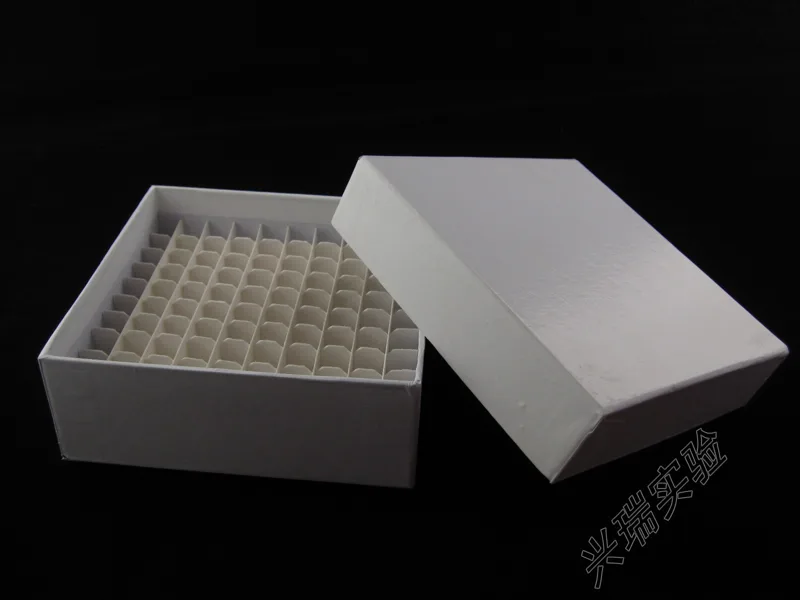 100格纸质冻存盒XR-100（个） - 玖梧精选