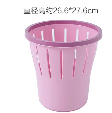 圆形带压圈垃圾桶 - 玖梧精选