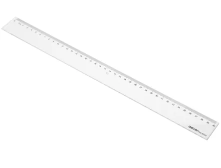 得力塑料直尺40cm（把)得力-6240 - 得力